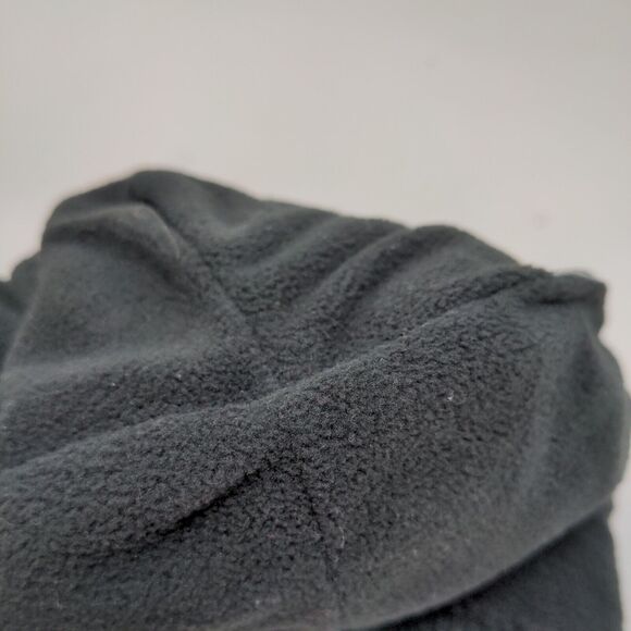 Unbranded Men's Knit Beanie Hat Cap Black Mono Sol Embroidered Logo - Picture 10 of 10